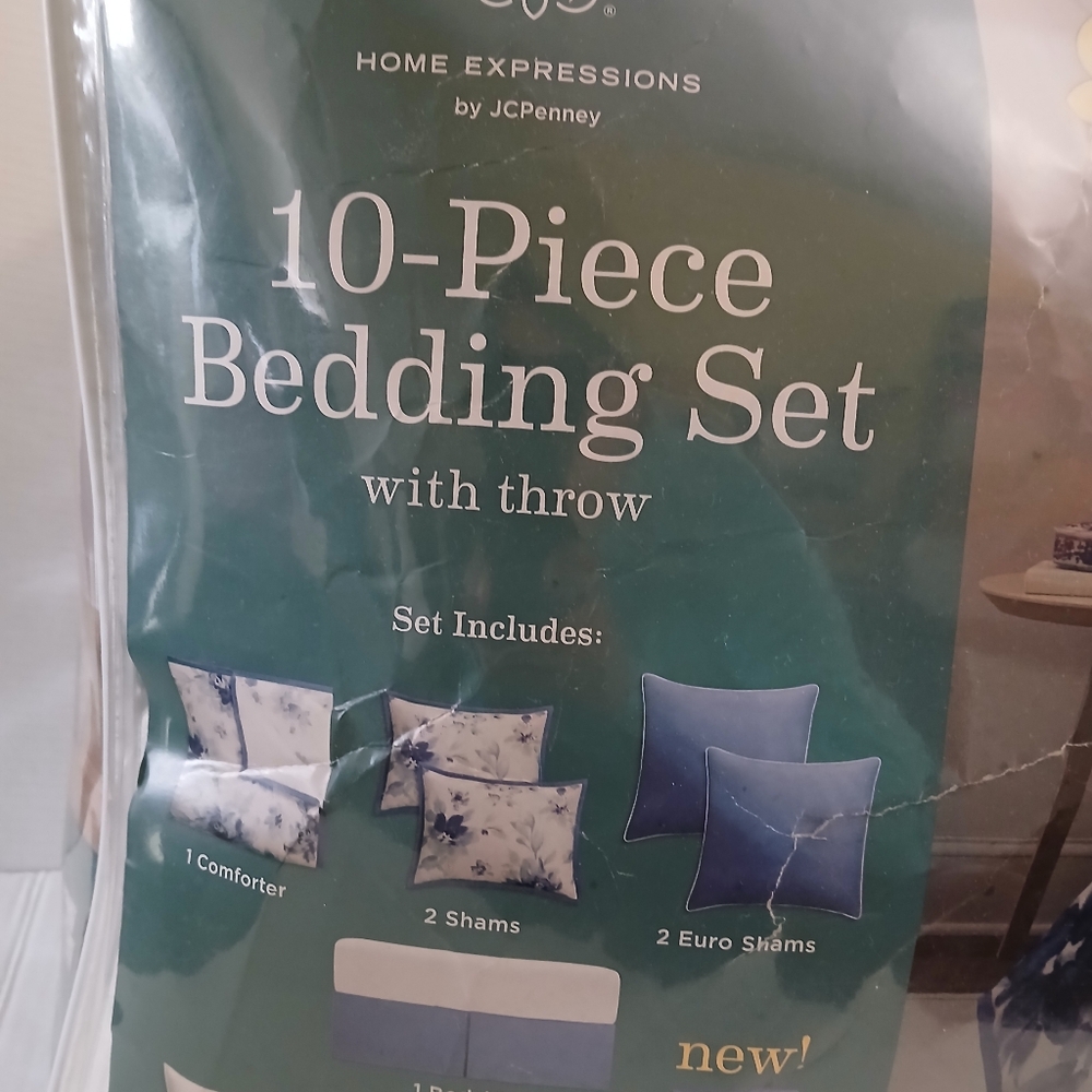 HOME EXPRESSIONS 10 PIECE BEDDING - Picture 7 of 16